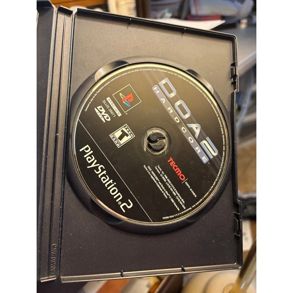 Tecmo DOA2: Hardcore Sony PlayStation 2 Fighting Multiplayer Analog Control